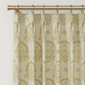 Sabrina Ramkhelawan x TWOPAGES Artisanal Canyon Grove Printed Cotton Pleated Curtains