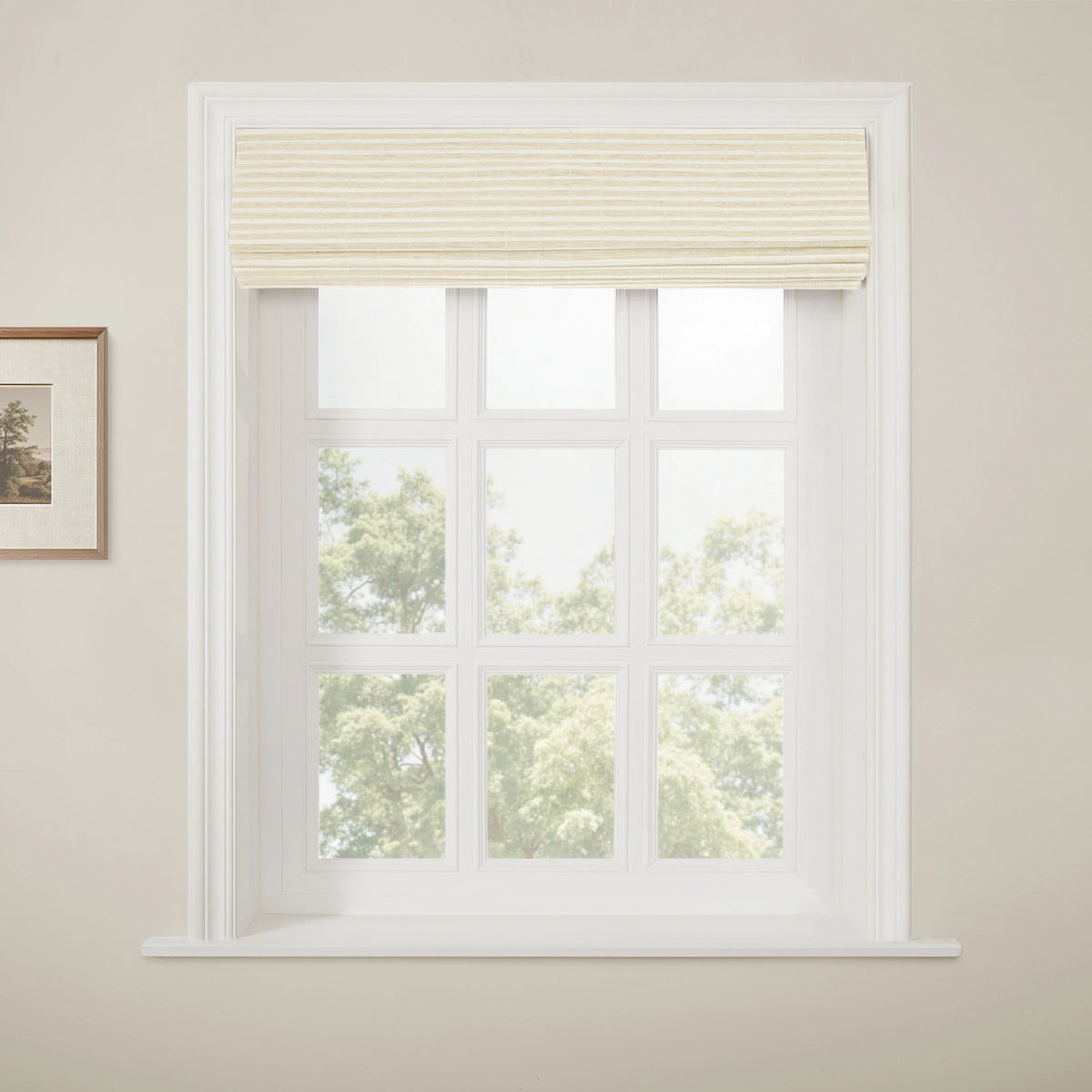 Rae Natural Ramie Jute Woven Wood Shades - Series W