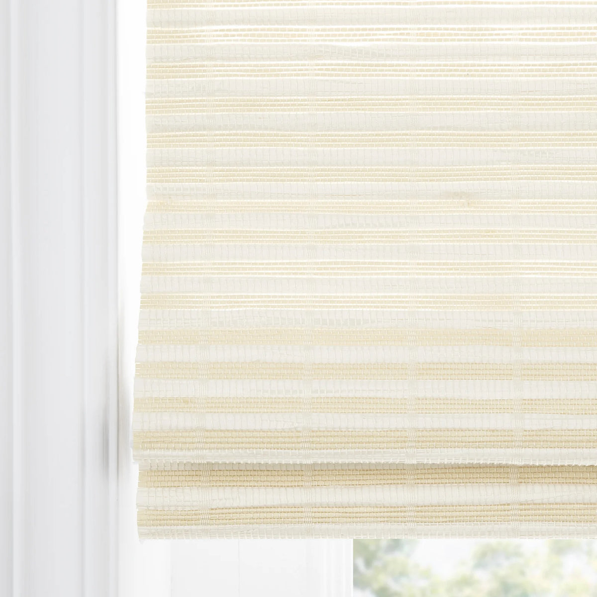 Rae Natural Ramie Jute Woven Wood Shades - Series W