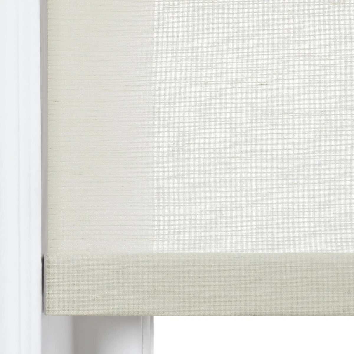 Rae Natural Jute Woven Wood Roller Blinds Cordless
