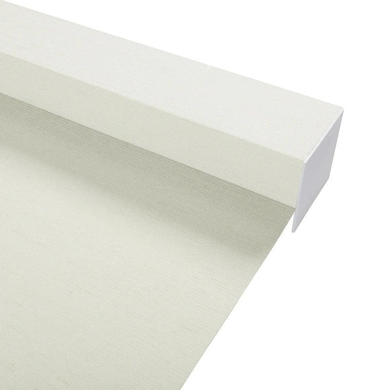 Rae Natural Jute Woven Wood Roller Blinds Cordless