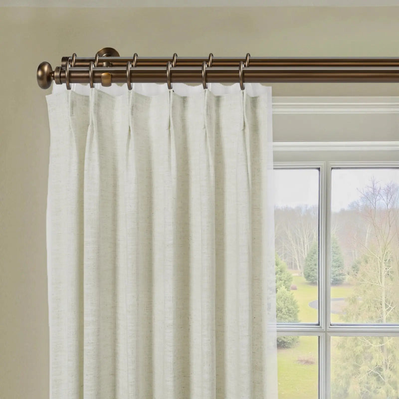 Arno Double Decorative Curtain Rod -TWOPAGES