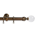 Arno Single Decorative Curtain Rod with Rings