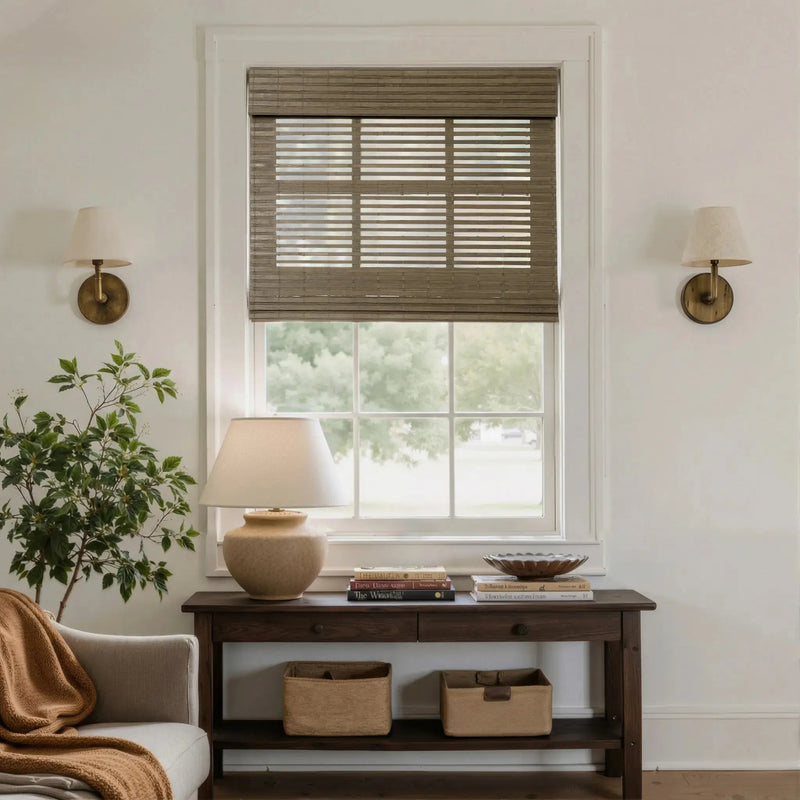 Rae Natural Bamboo Woven Blinds - Series S