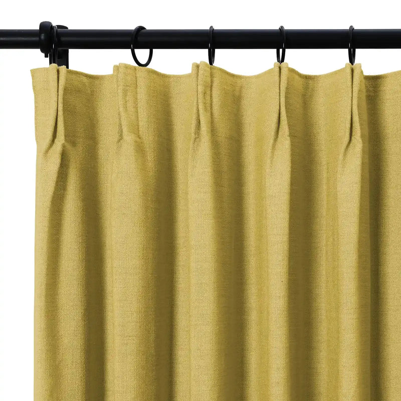 Isabella Heavyweight Cotton Pleated Curtains