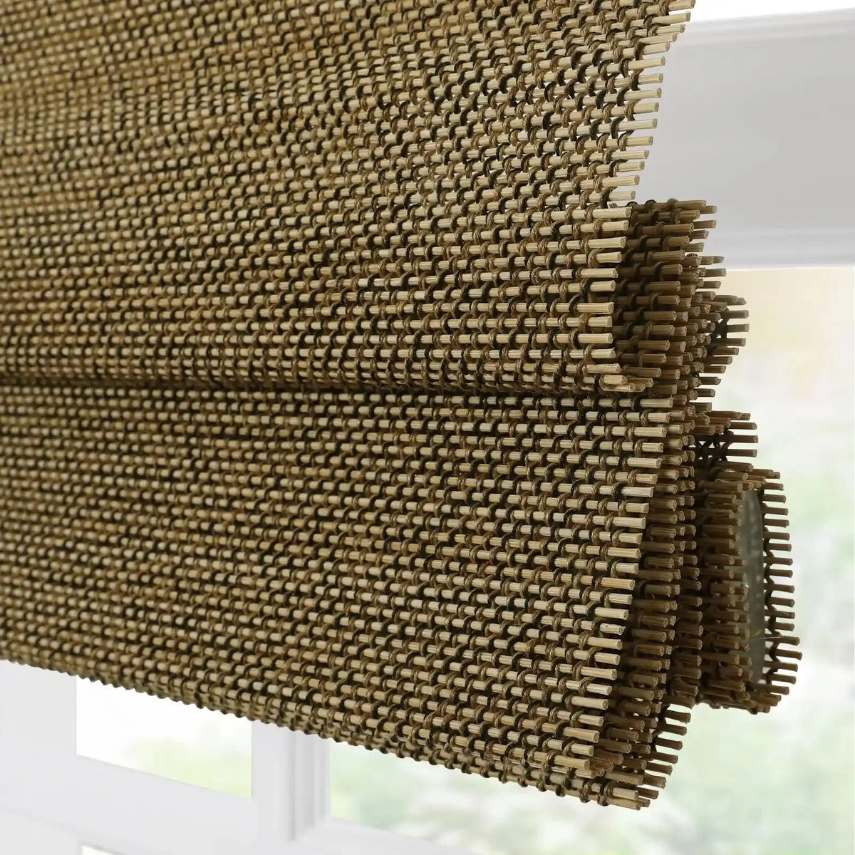 Rae Natural Ramie Bamboo Woven Blinds - Series P