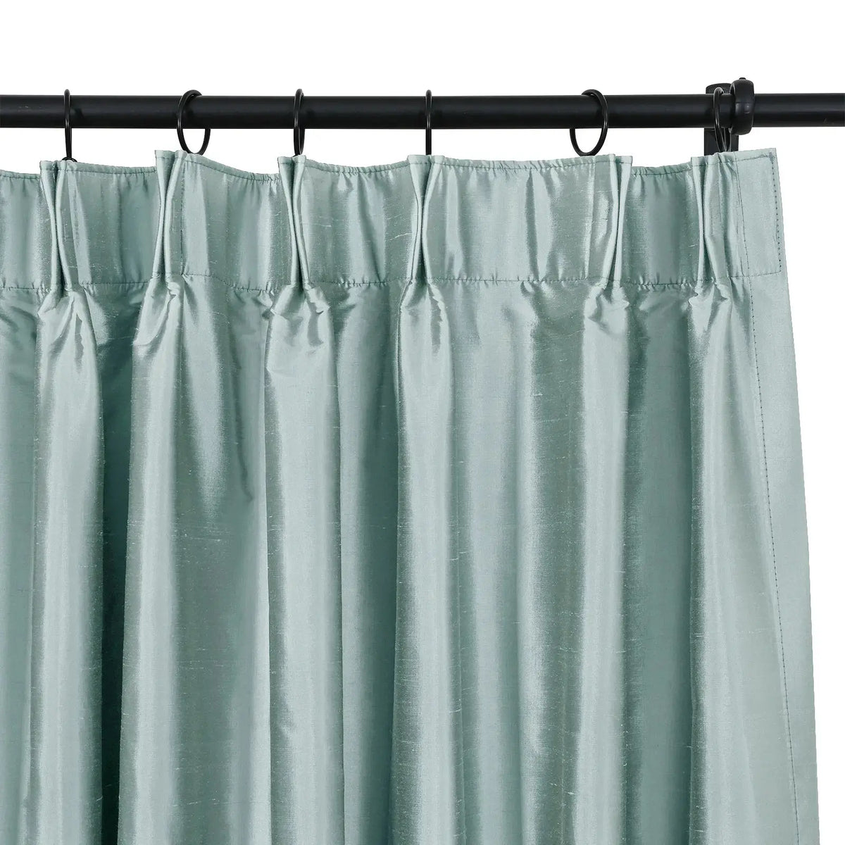 Selman Dupioni Silk Pleated Curtain