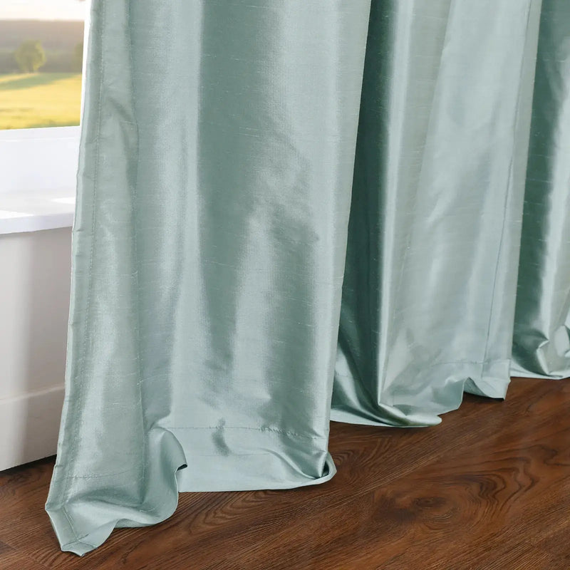 Selman Dupioni Silk Pleated Curtain