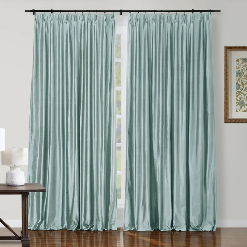 Selman Dupioni Silk Pleated Curtain
