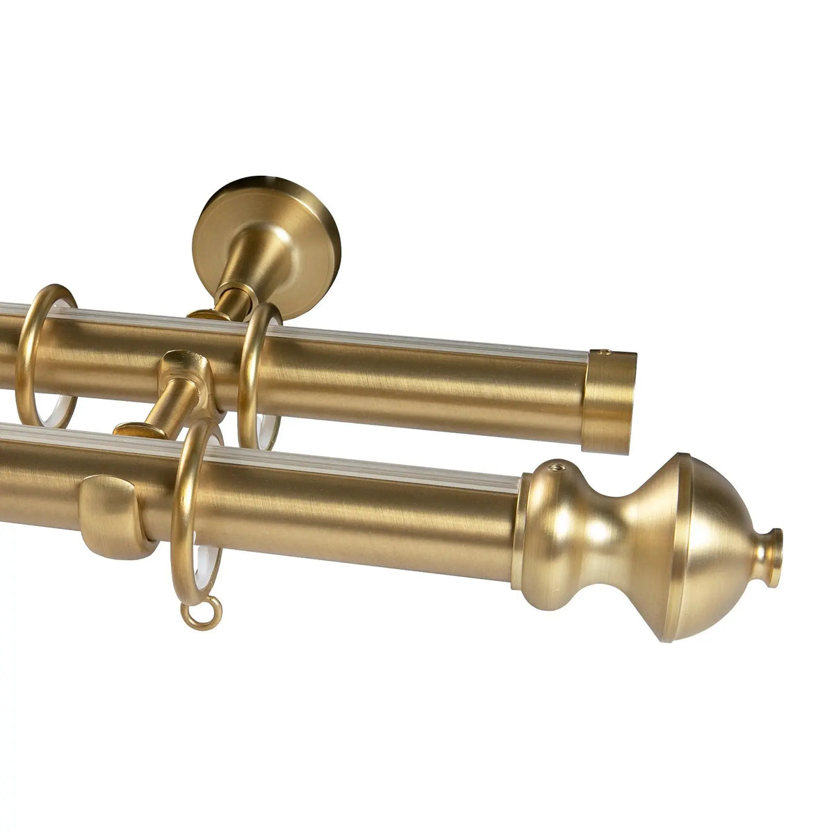 Arno Double Decorative Curtain Rod -TWOPAGES