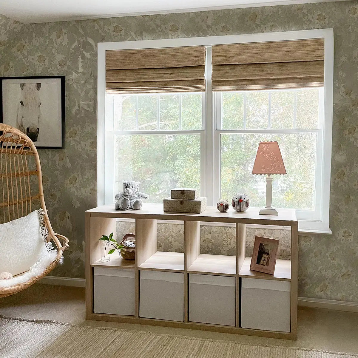Lay Natural Ramie Bamboo Woven Blind - Beige