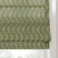 Britt Bengoechea x TWOPAGES Floral Print Linen Cotton Roman Blind Cordless