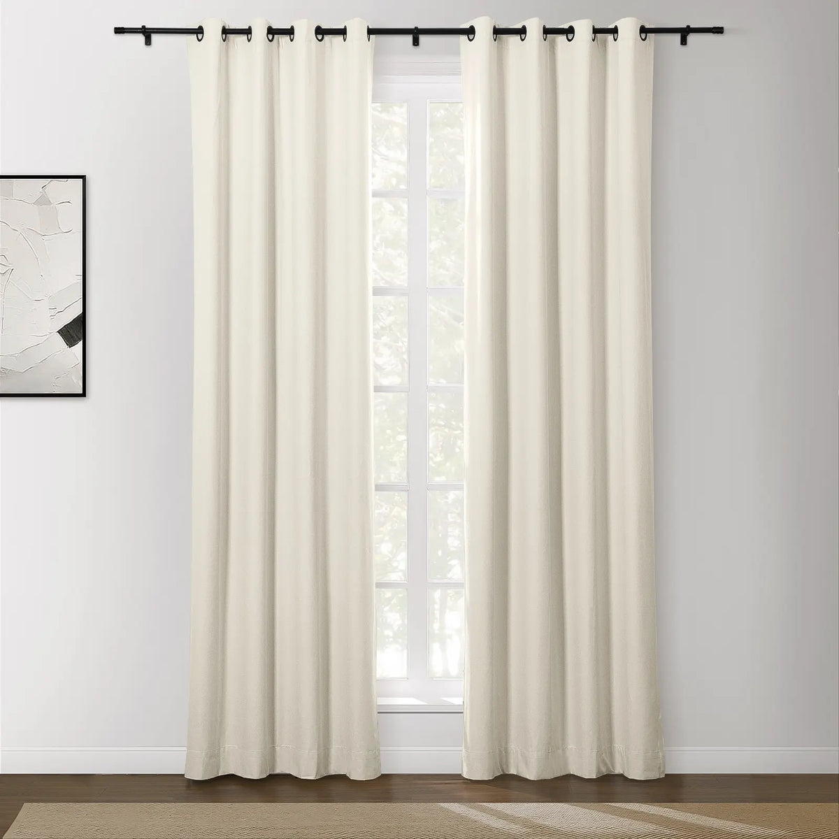 Lila Blockout Eyelet Curtains