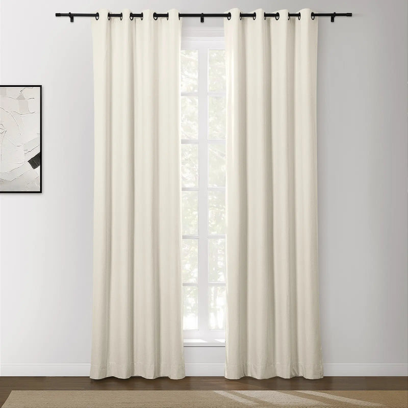 Lila Blockout Eyelet Curtains