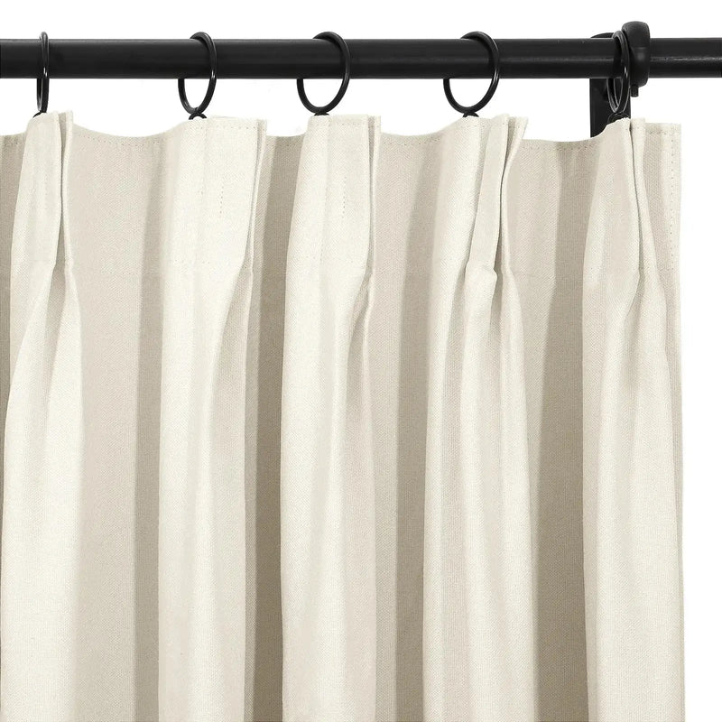 Lila Blockout Pleated Curtains