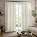 Lila Blockout Pleated Curtains
