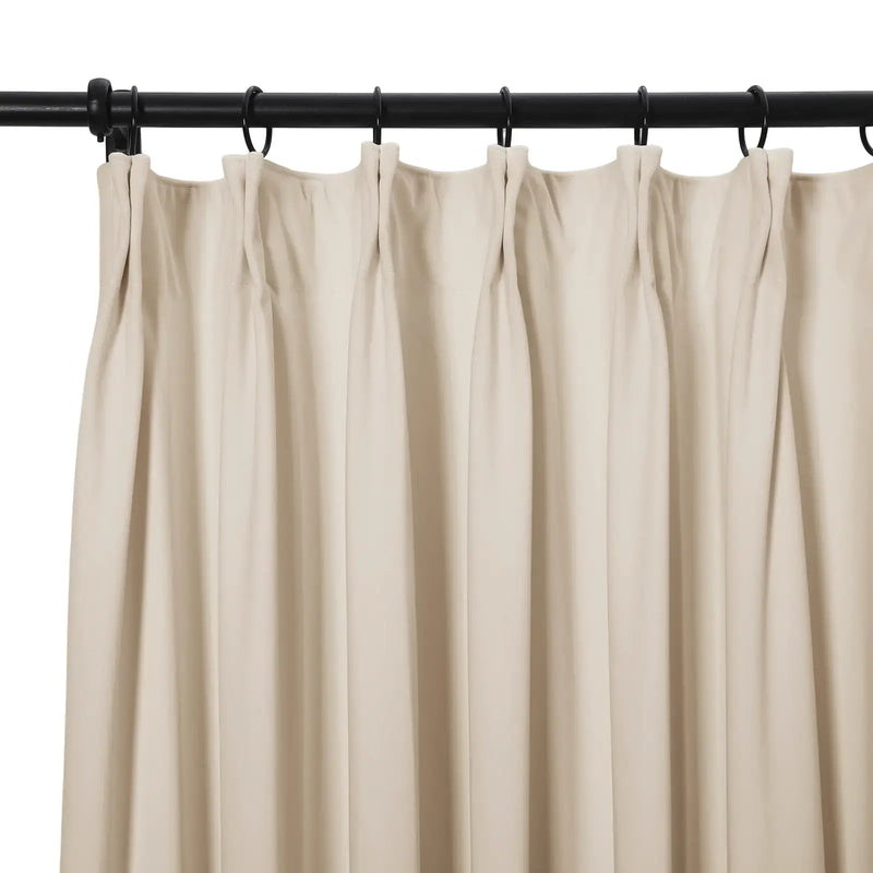 Tavis Premium Velvet Pleated Curtain