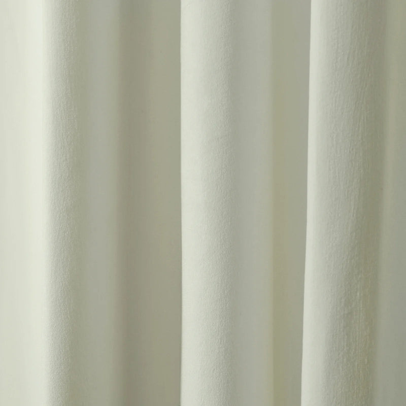 Birkin Velvet S-fold Curtains with Belt Hook - Cato Traverse Rod