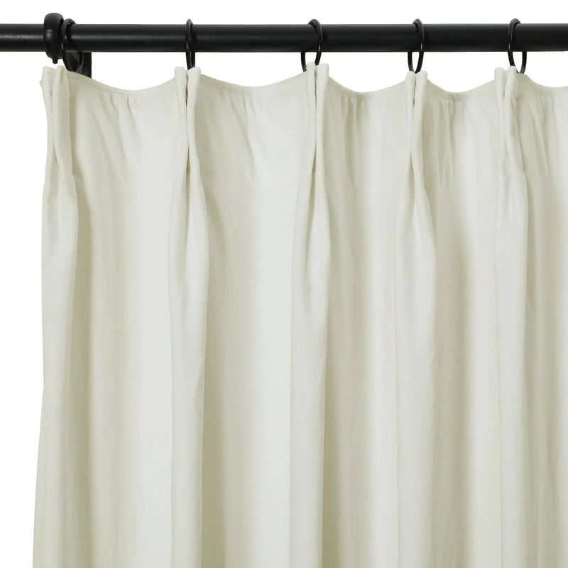 Birkin Velvet Pleated Curtains