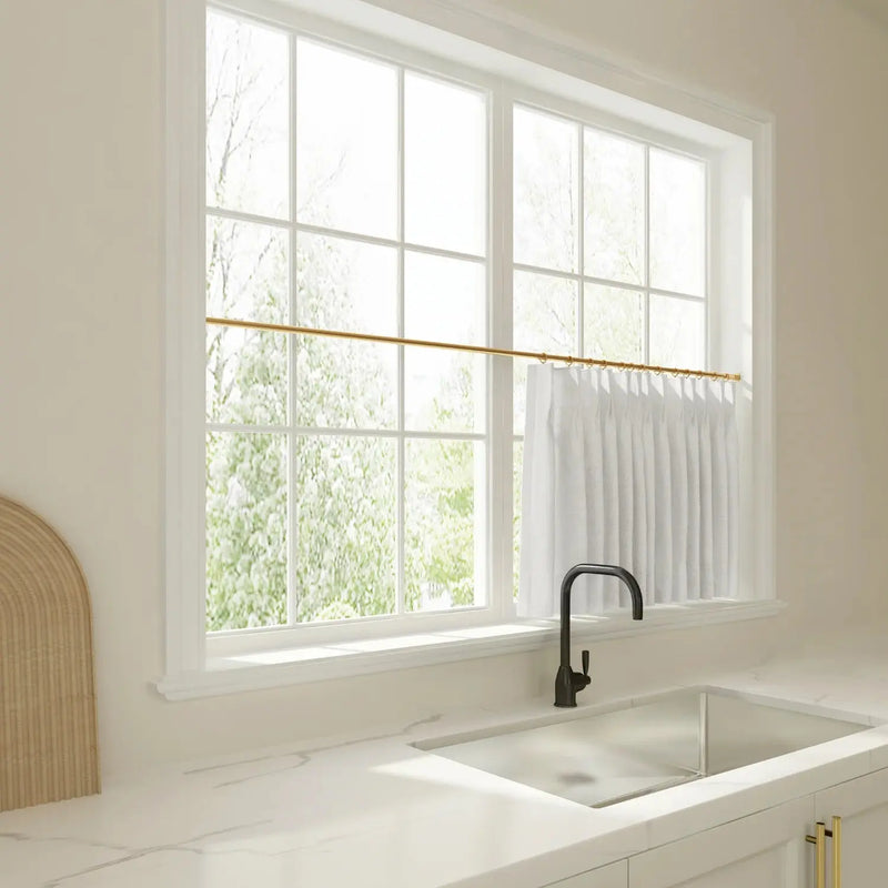 Liz Linen Cafe Curtains