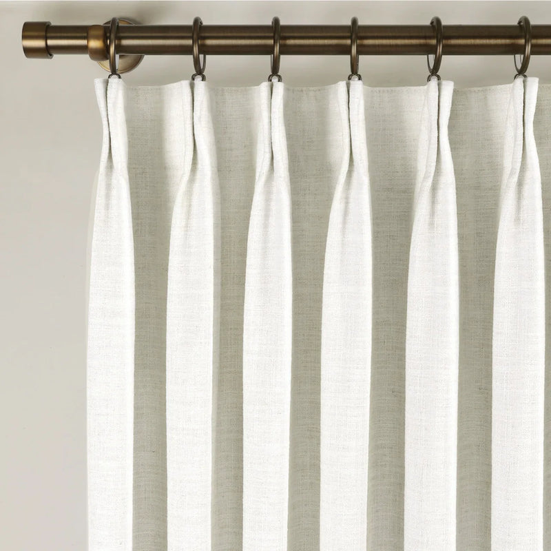 Liz Linen Pleated Curtains