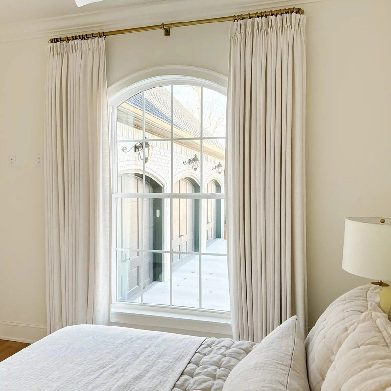 Liz Linen Pleated Curtains