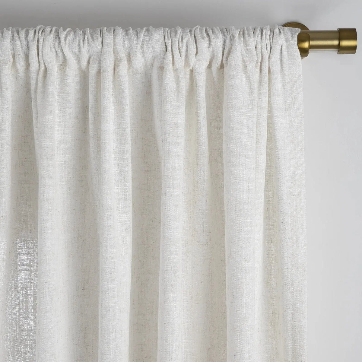 Liz Linen Soft Top Curtains