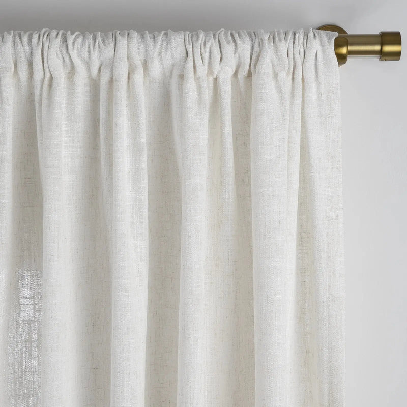 Liz Linen Soft Top Curtains