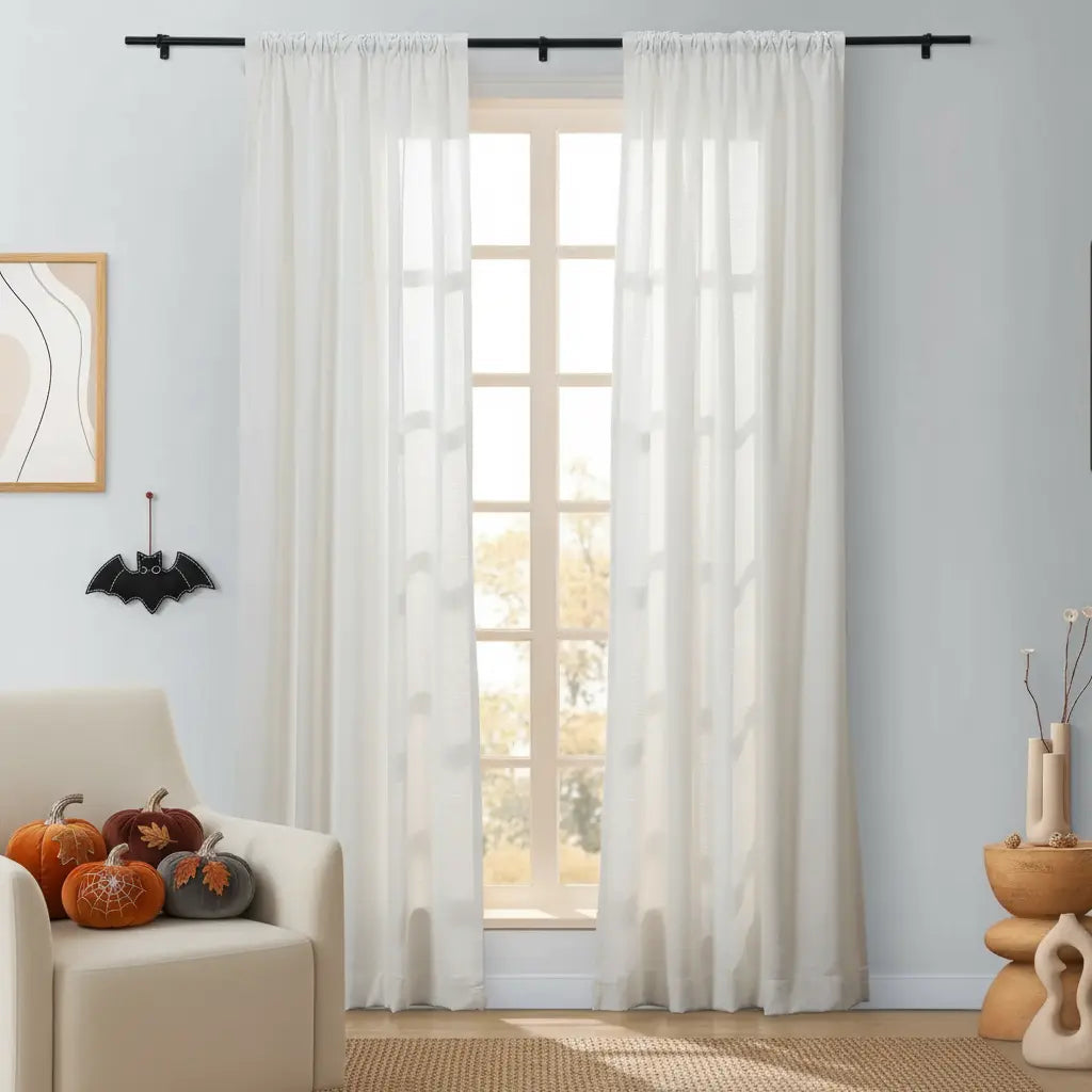 Isabella Heavyweight Cotton Soft Top Curtains