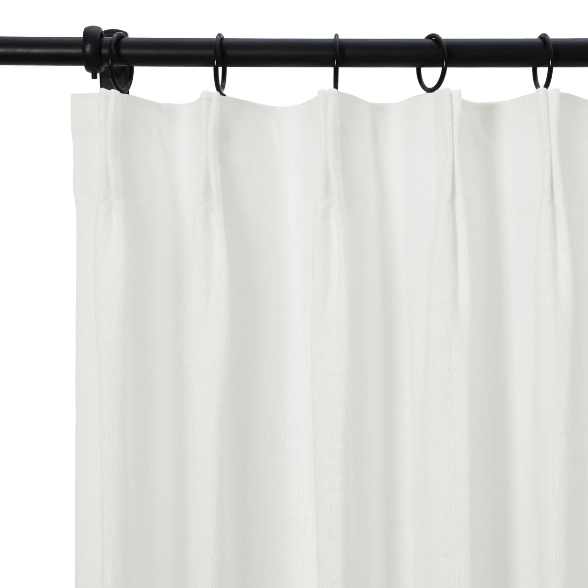 Isabella Heavyweight Cotton Pleated Curtains