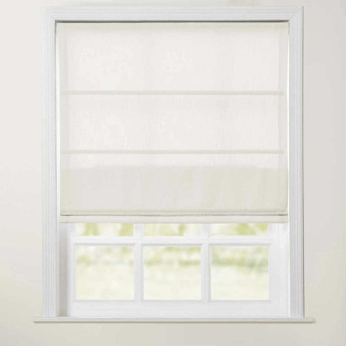 Isabella Cotton Roman Blind Cord Lift