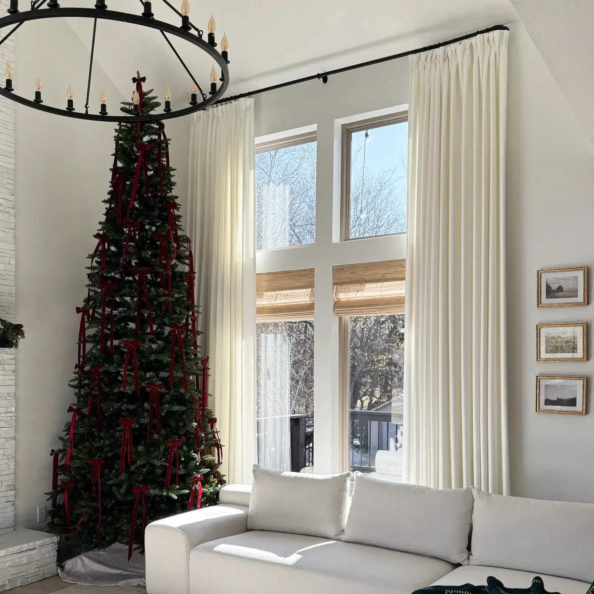 Isabella Heavyweight Cotton Pleated Curtains