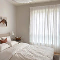 Doris Pure Linen Pleated Curtains