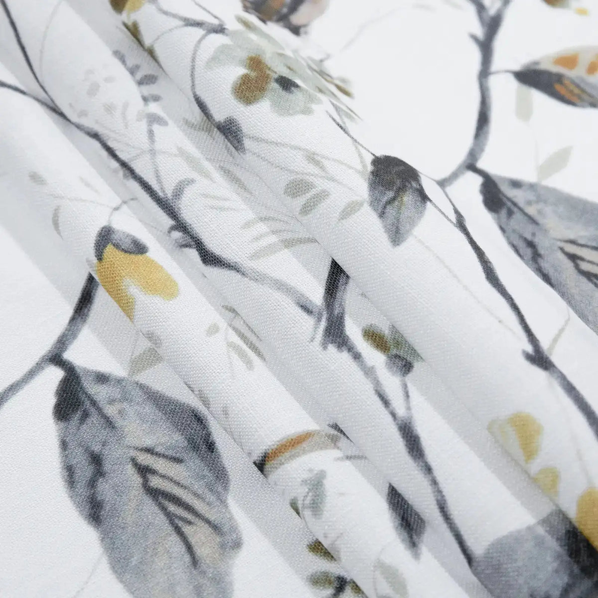 Holly Botanical Boho Pleated Curtains