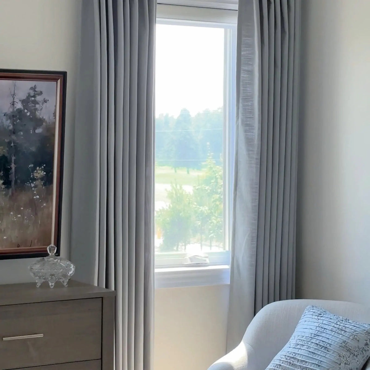 Isabella Heavyweight Cotton Pleated Curtains