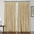 Selman Dupioni Silk Pleated Curtain