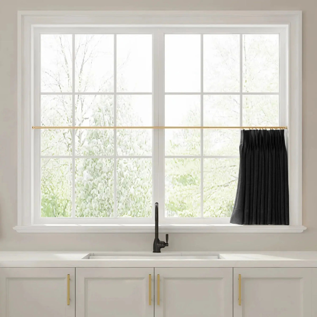 Liz Linen Cafe Curtains