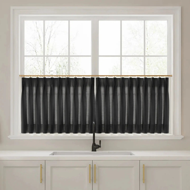 Liz Linen Cafe Curtains
