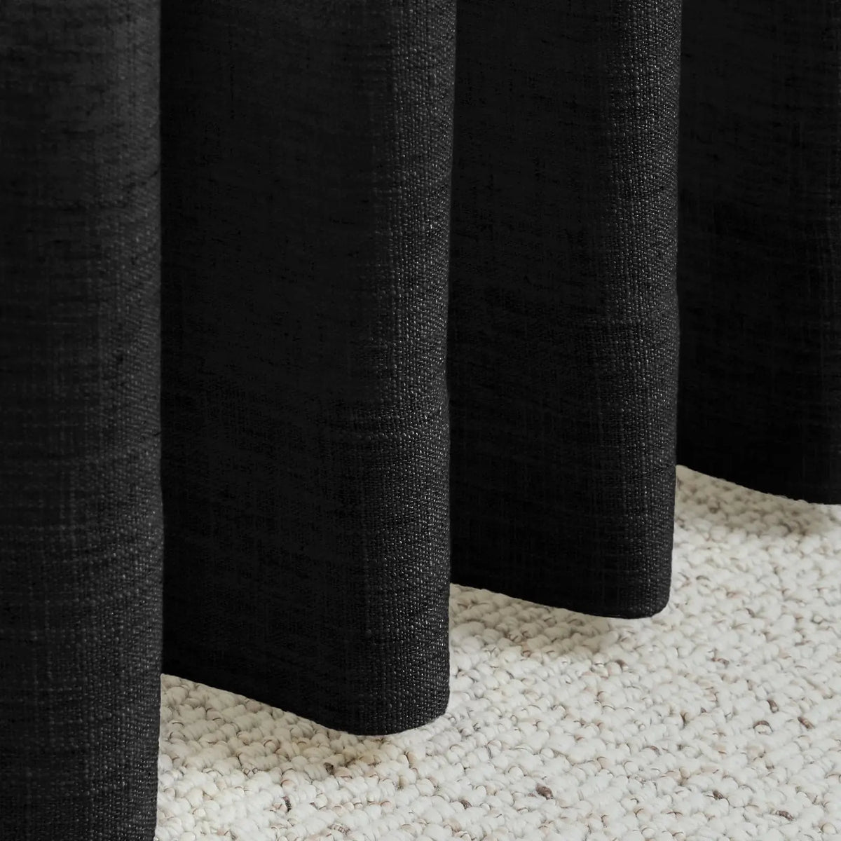 Liz Linen Soft Top Curtains