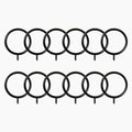 Arno Curtain Eyelet Rings (Pack of 12)
