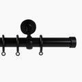 Arno Single Decorative Curtain Rod with Rings