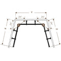 Cato Bay Window Curtain Traverse Rod
