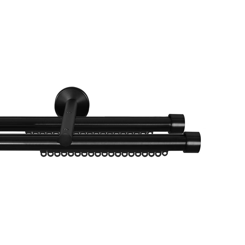 Cato Double Decorative Traverse Curtain Rod