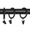 Jaylon Quiet-Glide Curtain Clip Rings (Pack of 12)