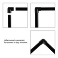 Cato Bay Window Curtain Traverse Rod