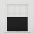 Aura No-Drill Day Night Blockout Cellular Window Blinds Cordless