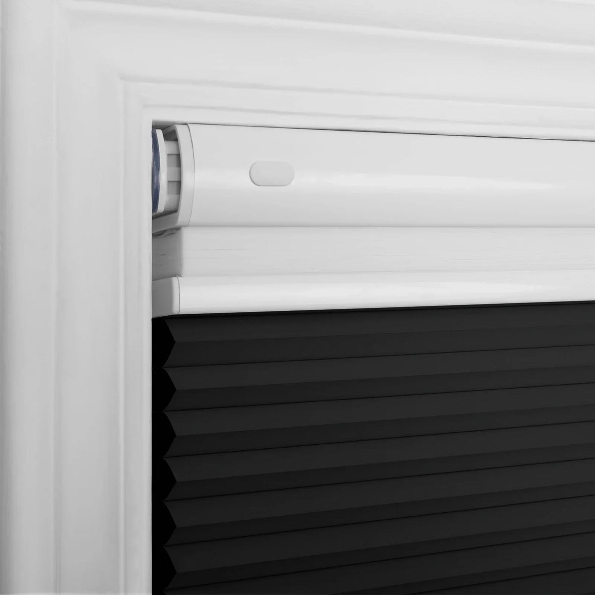 Aura No-Drill Day Night Blockout Cellular Window Blinds Cordless