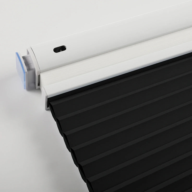 Aura No-Drill Day Night Blockout Cellular Window Blinds Cordless