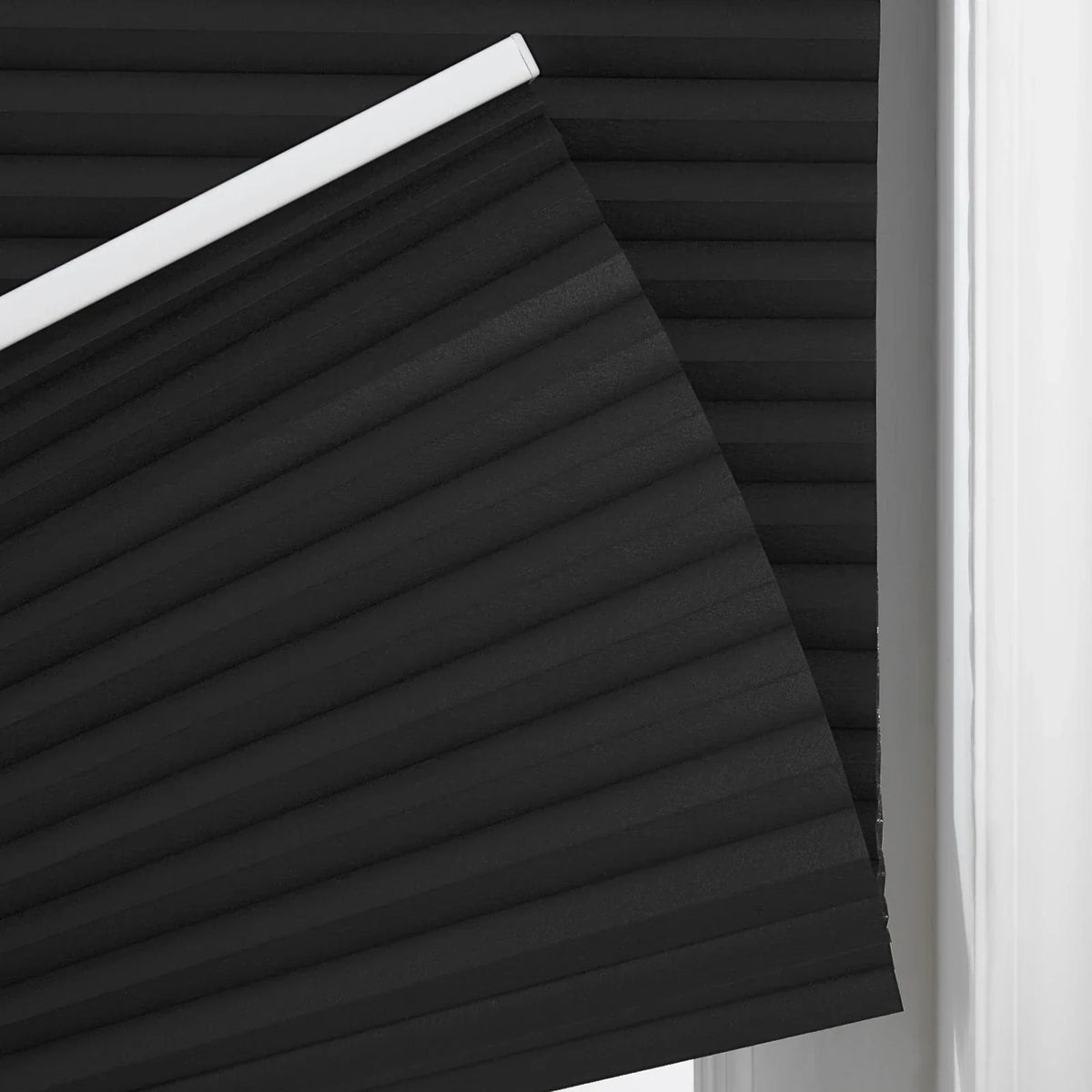 Aura No-Drill Top Down Bottom Up Blockout Cellular Window Blinds Cordless
