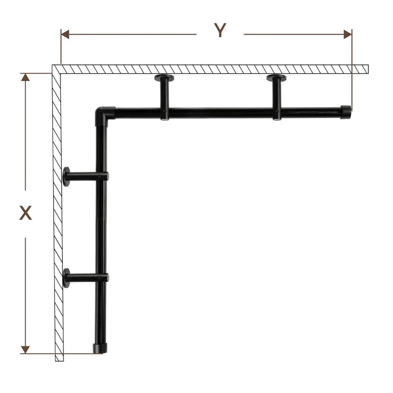 Cato Bay Window Curtain Traverse Rod